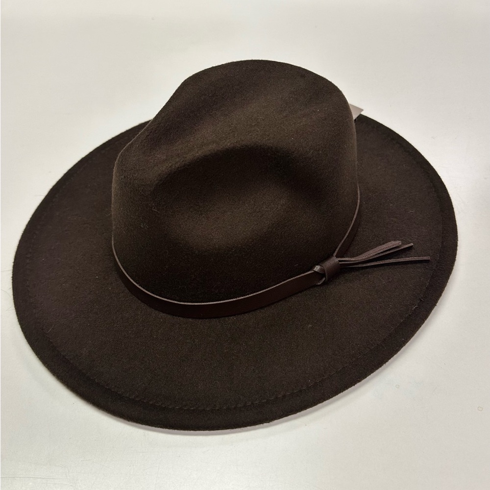 Felt dark brown Panama Hat